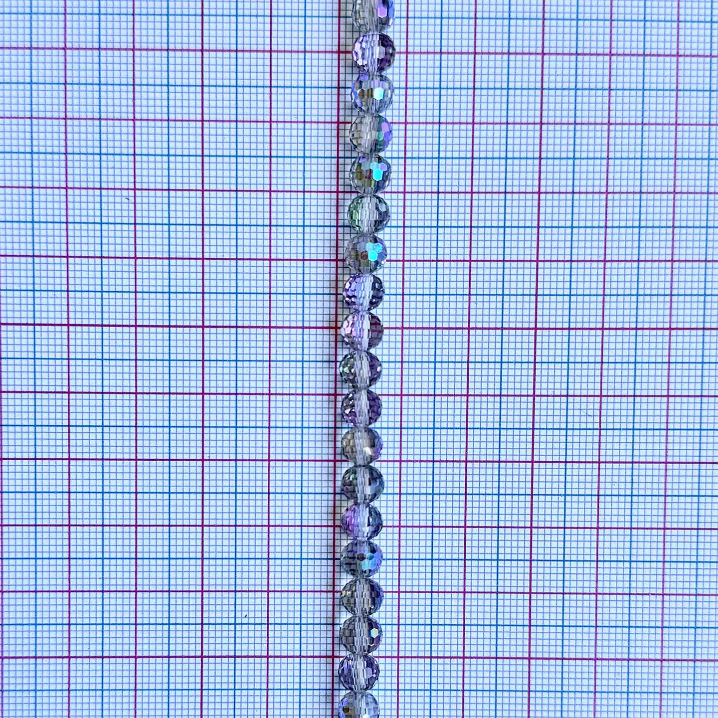 Separador Bola Mundo Morado • Cristal • 6 mm 2