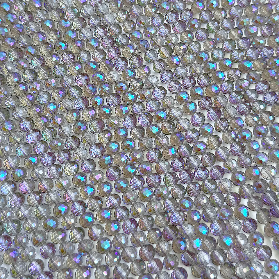 Separador Bola Mundo Morado • Cristal • 6 mm 1