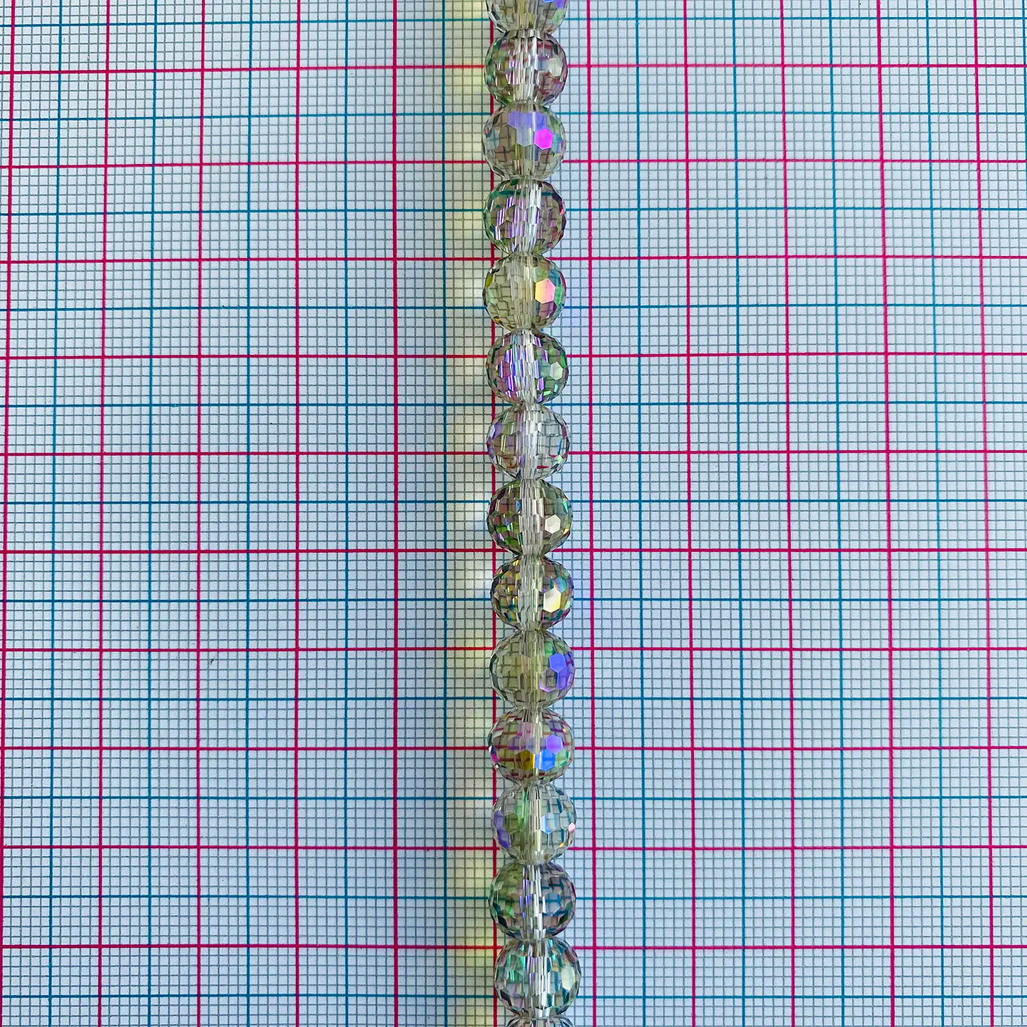 Separador Bola Mundo Morado • Cristal • 8 mm 2