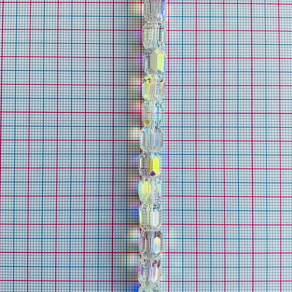 Separador Cilindro AB • Cristal • 8x10 mm 2