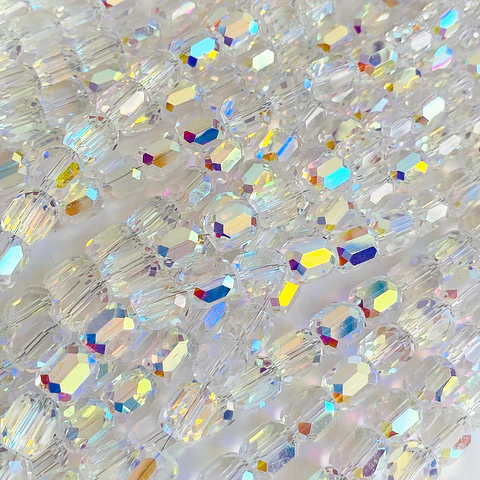 Separador Cilindro AB • Cristal • 8x10 mm