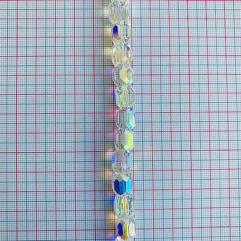 Separador Cilindro AB • Cristal • 10x12 mm