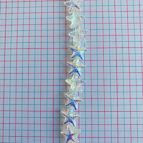 Separador Estrella de Mar AB • Cristal • 15x15 mm