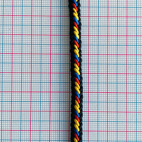 Cordón Plano Trenzado Colombia • 6 mm