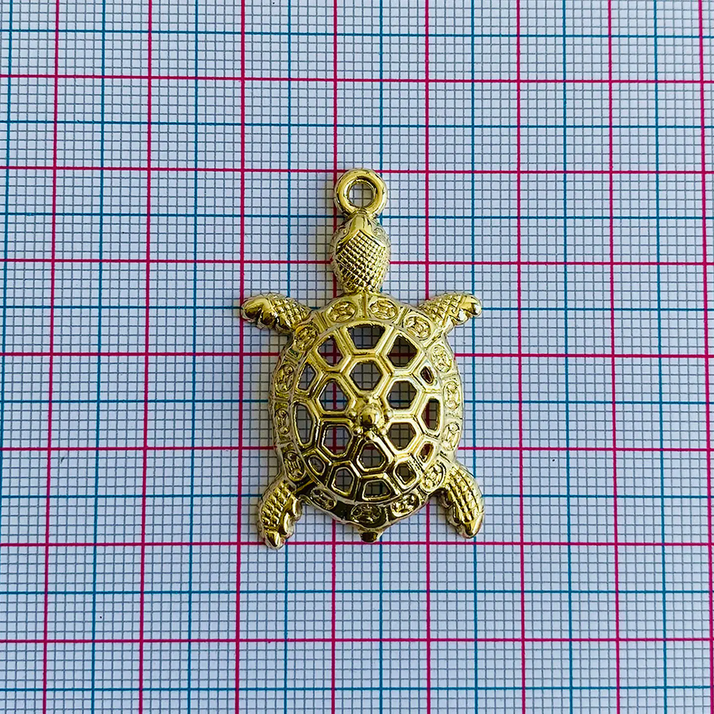 Dije Tortuga Marina • Cover Gold • 26x40 mm 2