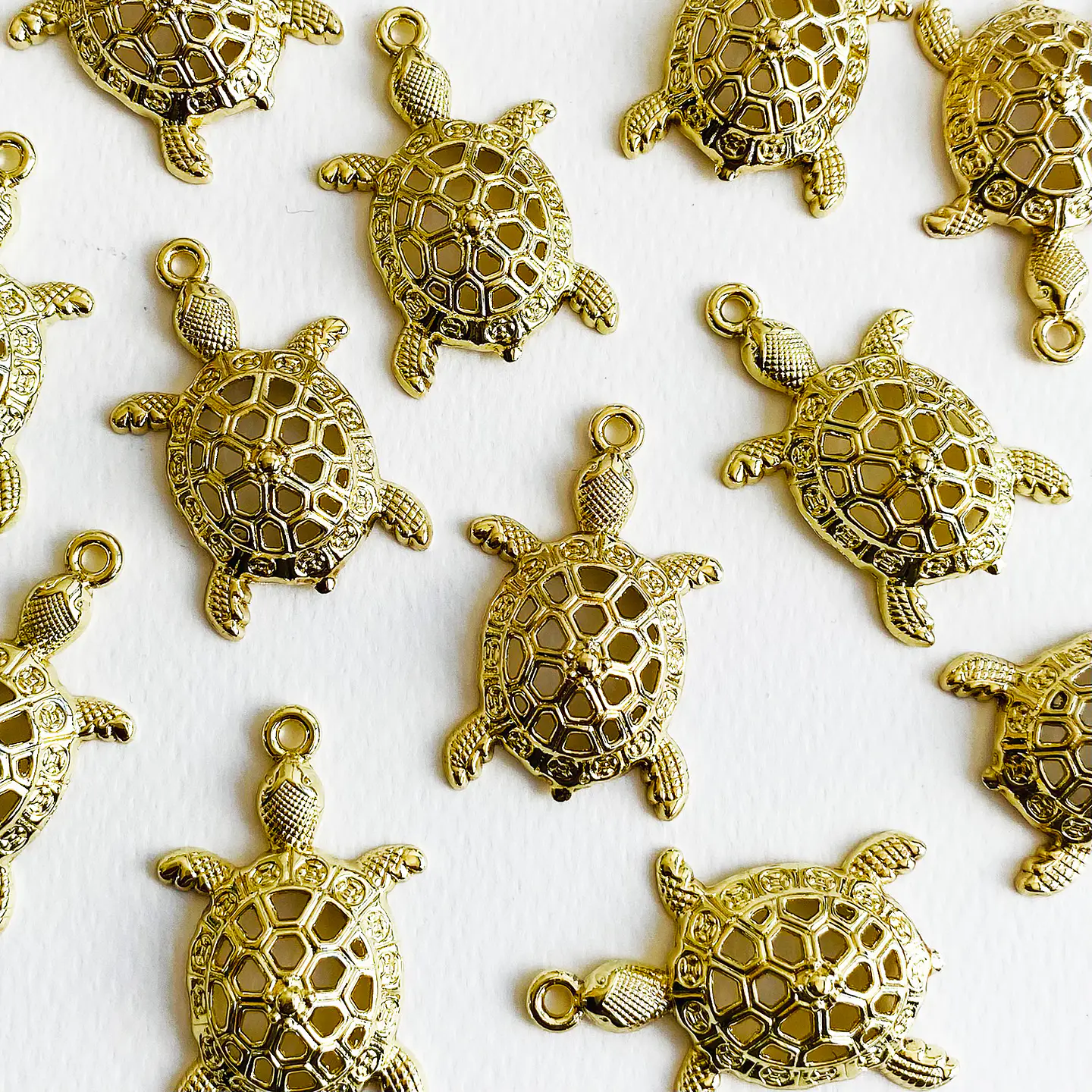 Dije Tortuga Marina • Cover Gold • 26x40 mm 1