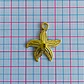 Dije Estrella de Mar de Cinco Puntas • Cover Gold • 24x26 mm - Miniatura 2