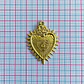 Dije Sagrado Corazón Exvoto • Cover Gold • 30x40 mm - Miniatura 2