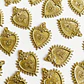 Dije Sagrado Corazón Exvoto • Cover Gold • 30x40 mm - Miniatura 1