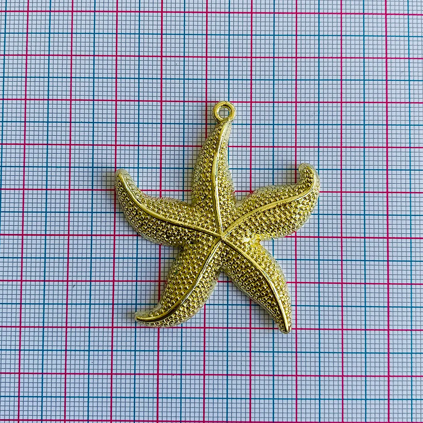 Dije Estrella de Mar Grande • Cover Gold • 45x50 mm 2