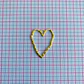 Dije Corazón Silueta • Cover Gold • 30x40 mm - Miniatura 2