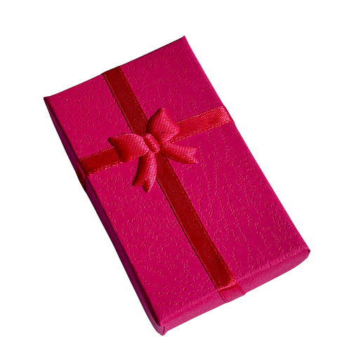 Caja de Regalo Pequeña con Moño • 5x8 cm