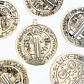 Medalla Dije San Benito Grande • Zamak • 95x105 mm - thumbnail 1