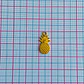 Dije Piña Tropical • Baño de Oro • 10x18 mm - Miniatura 2