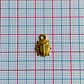 Dije Escarabajo • Baño de Oro • 10x12 mm - Miniatura 2