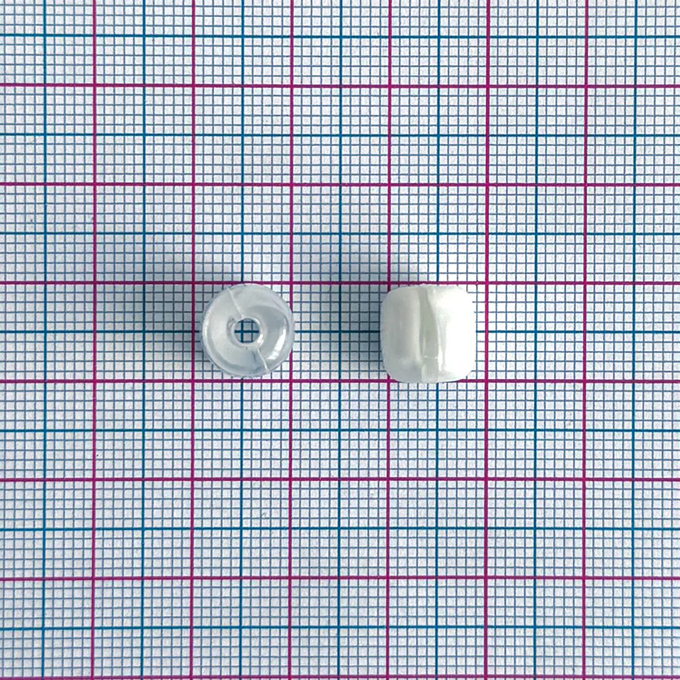 Cuenta Cilindro • Acrílico • 8x10 mm 2