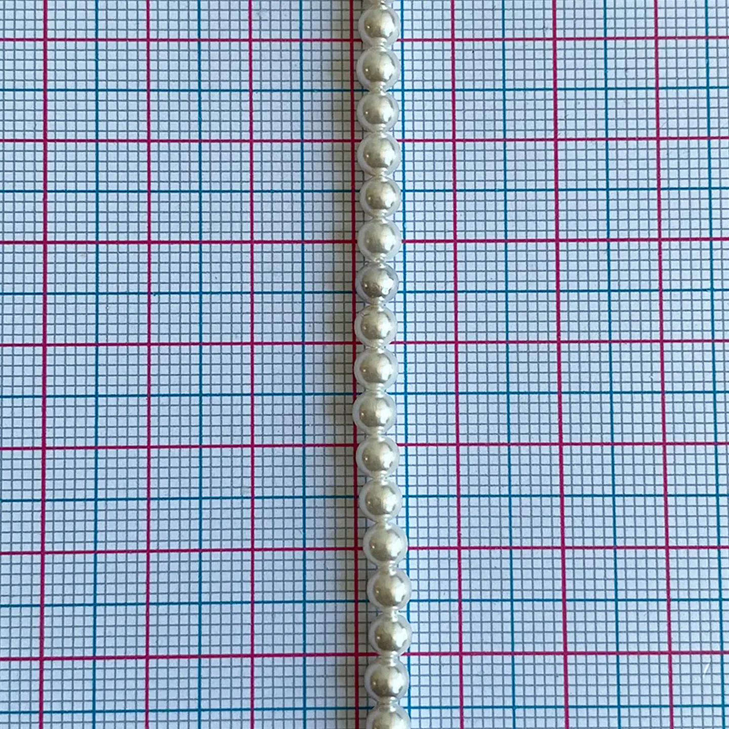 Separador Bola Blanca • Perla Shell • 4 mm 2