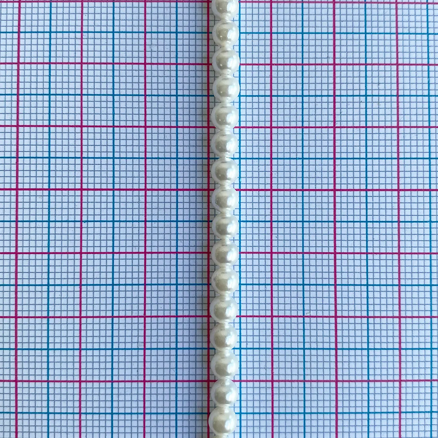Separador Bola Beige • Perla Shell • 4 mm 2