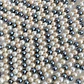 Separador Bola Combinada Nude / Gris • Perla Shell • 4 mm - Miniatura 1