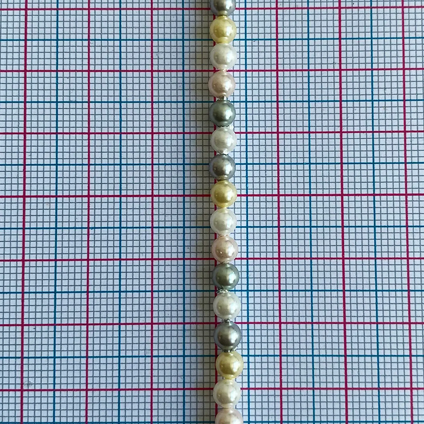 Separador Bola Combinada Pasteles • Perla Shell • 4 mm 2