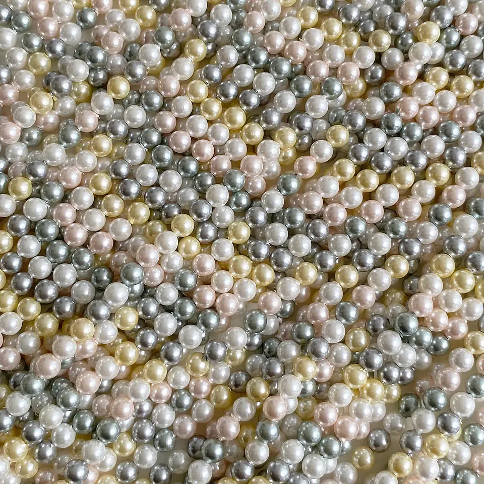 Separador Bola Combinada Pasteles • Perla Shell • 4 mm 1