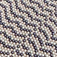 Separador Bola Combinada Nude / Morado • Perla Shell • 4 mm - Miniatura 1