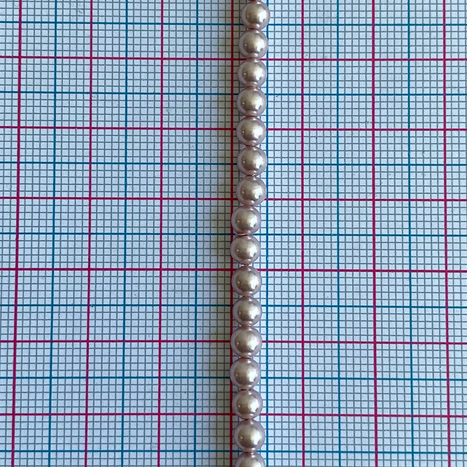 Separador Bola Lila • Perla Shell • 4 mm 2