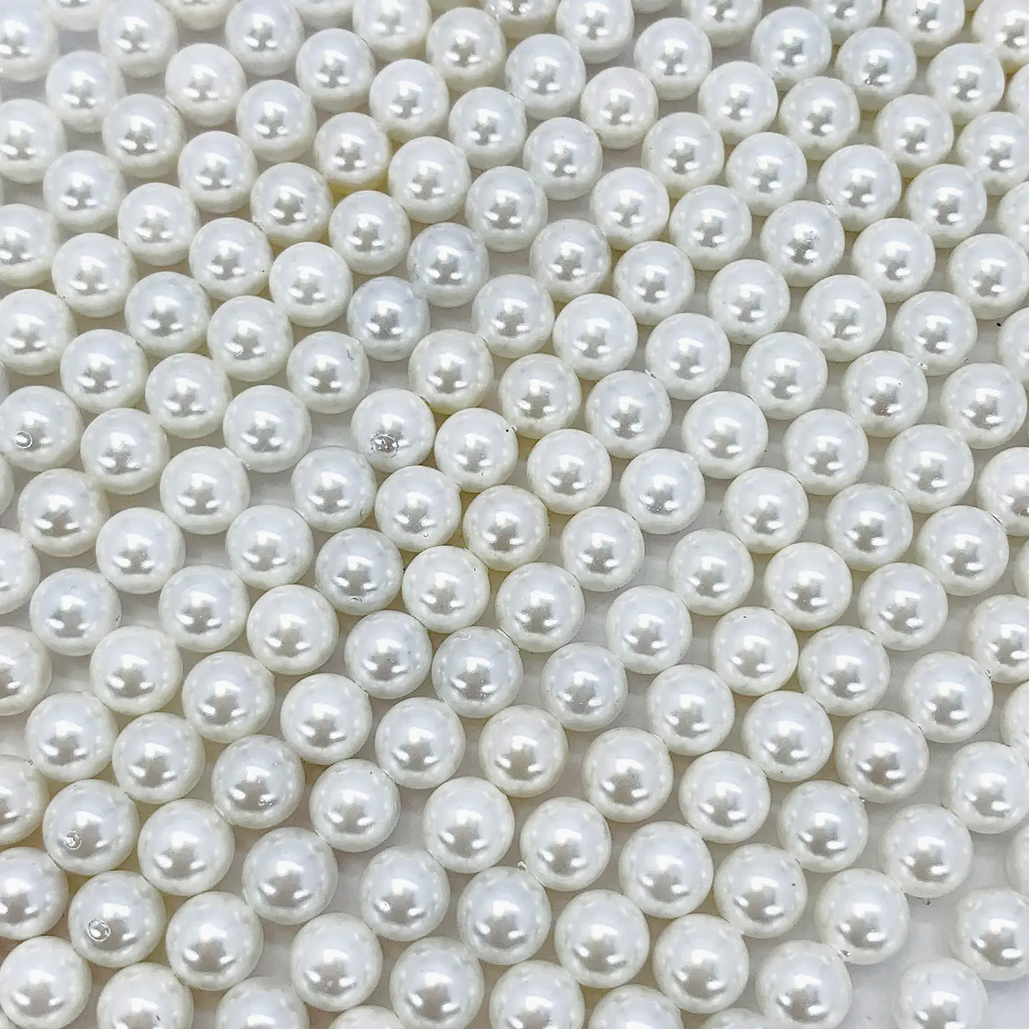 Separador Bola Blanca • Perla Shell • 6 mm 1