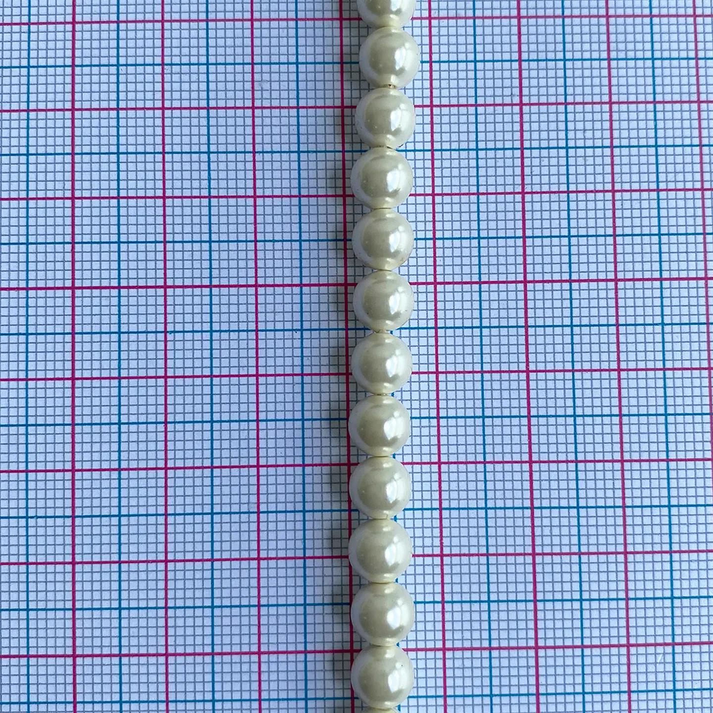 Separador Bola Beige Fuerte • Perla Shell • 4 mm 2