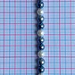 Separador Bola Combinada Grises • Perla Shell • 6 mm - thumbnail 2