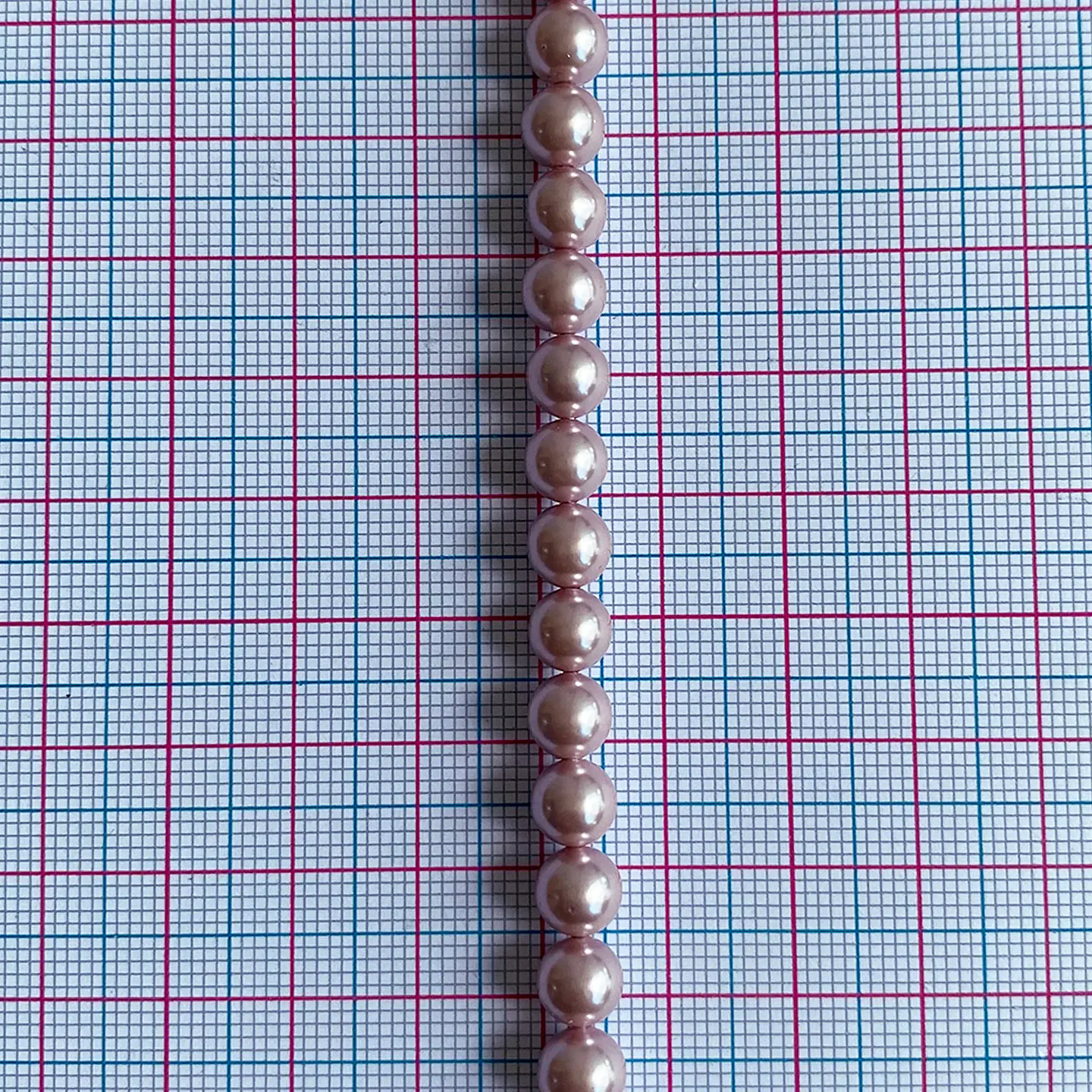 Separador Bola Lila • Perla Shell • 6 mm 2