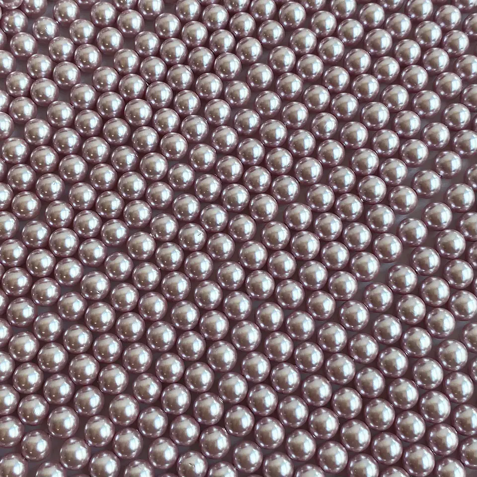 Separador Bola Lila • Perla Shell • 6 mm 1