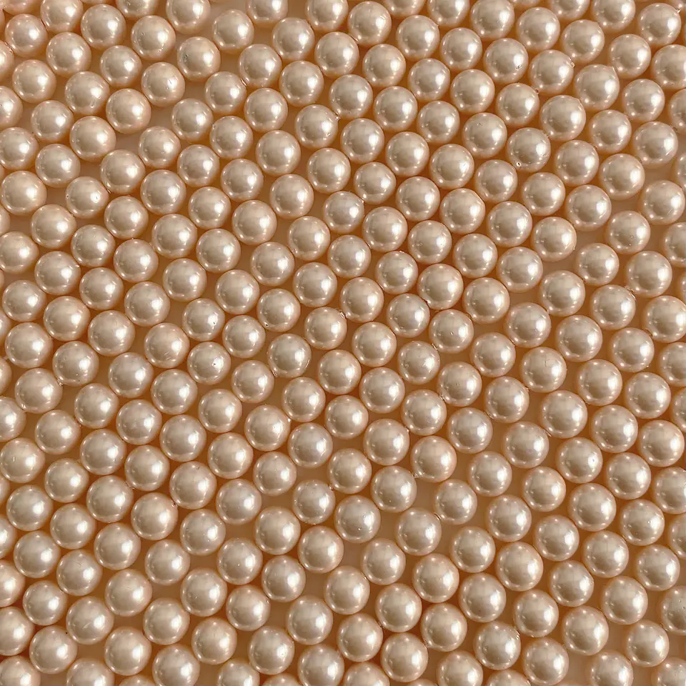 Separador Bola Salmón • Perla Shell • 6 mm 1