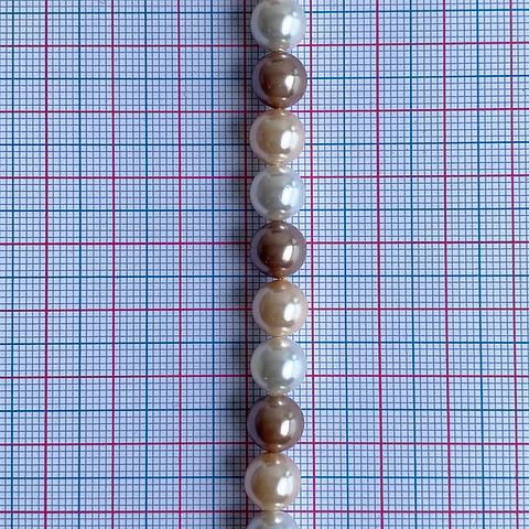Separador Bola Combinada Cafes • Perla Shell • 8 mm