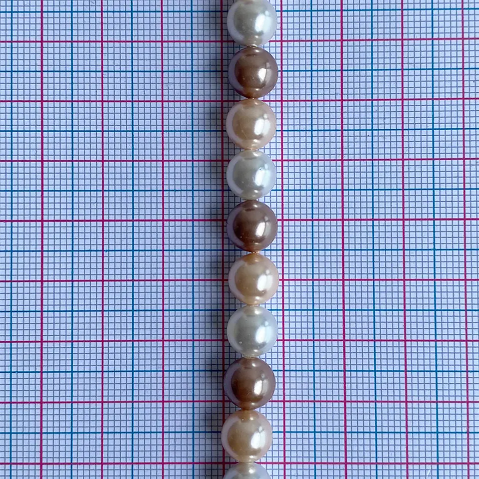 Separador Bola Combinada Cafes • Perla Shell • 8 mm 2