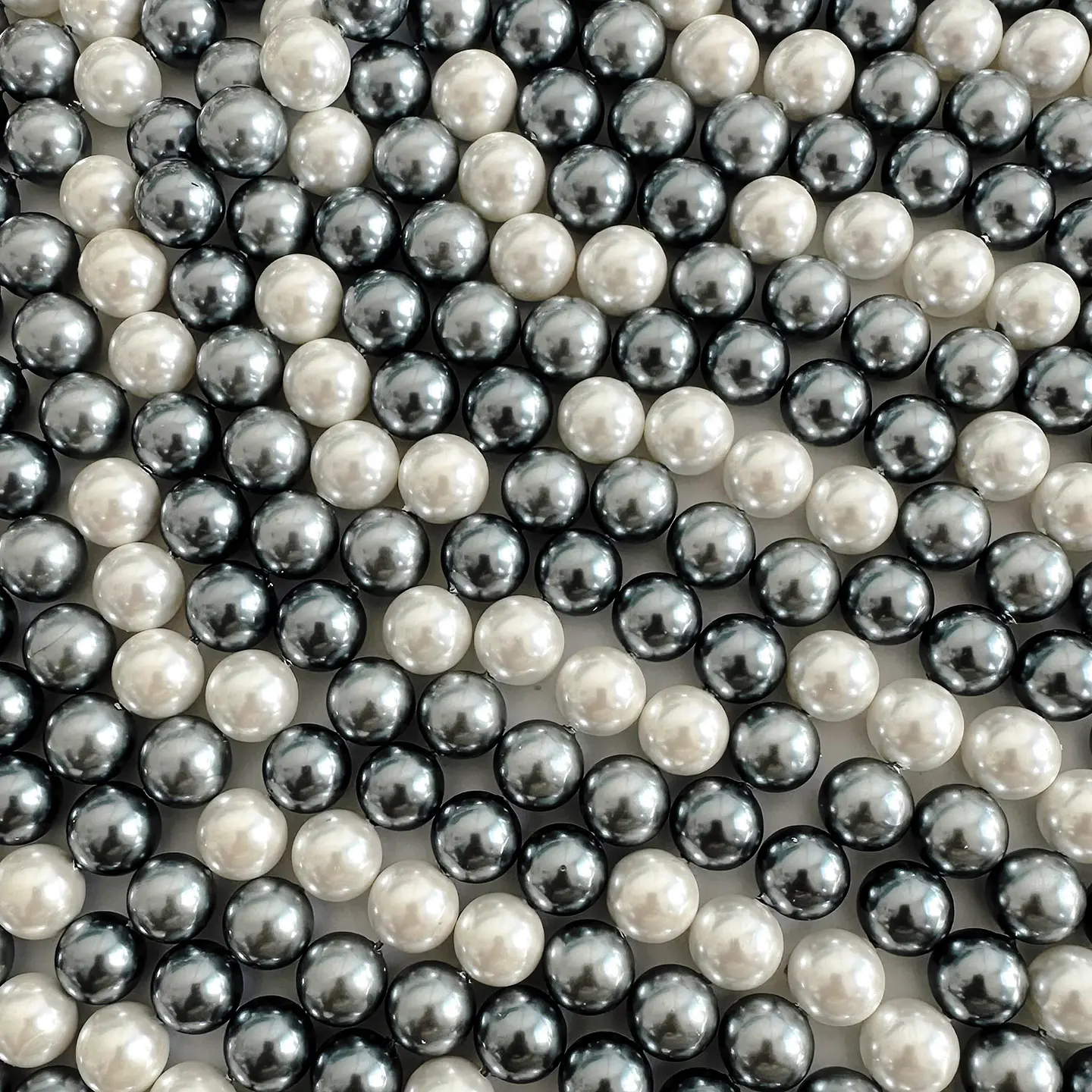 Separador Bola Combinada Grises • Perla Shell • 10 mm 1