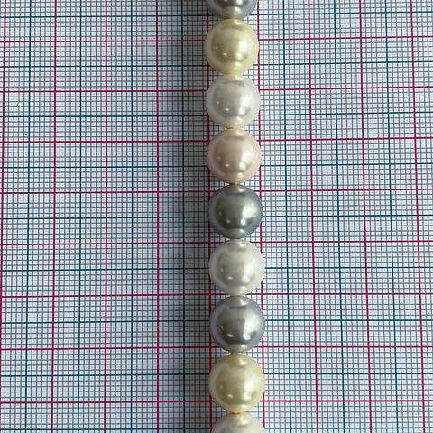 Separador Bola Combinada Pasteles • Perla Shell • 10 mm