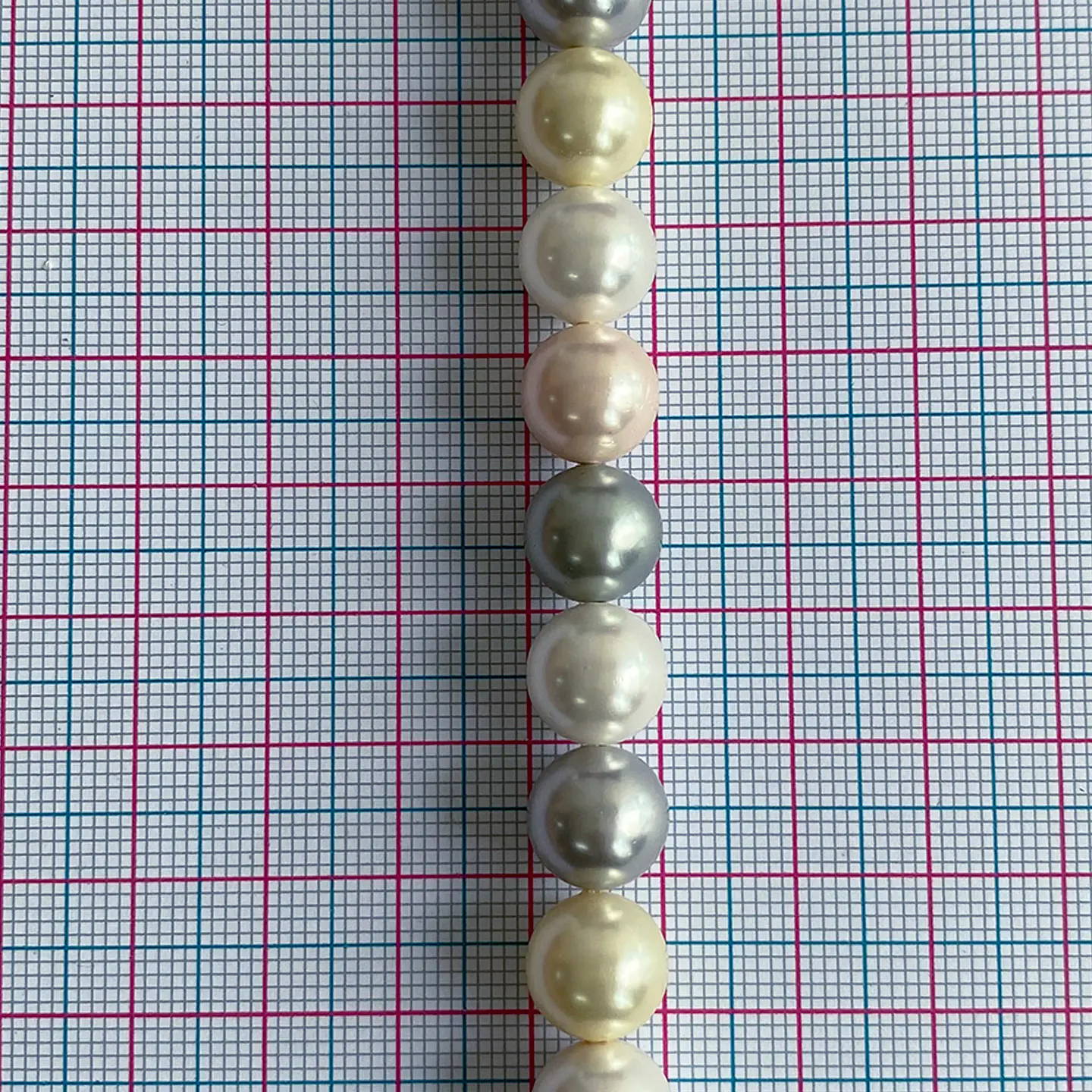 Separador Bola Combinada Pasteles • Perla Shell • 10 mm 2