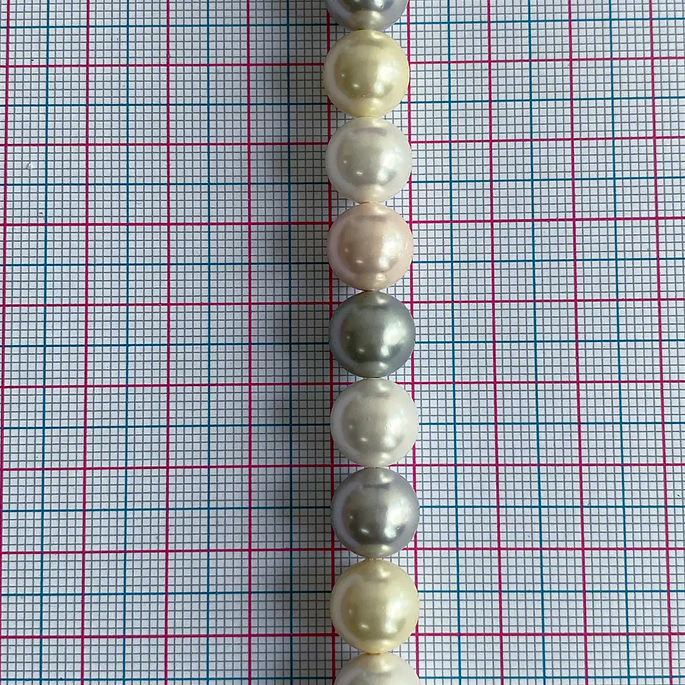 Separador Bola Combinada Pasteles • Perla Shell • 10 mm 2