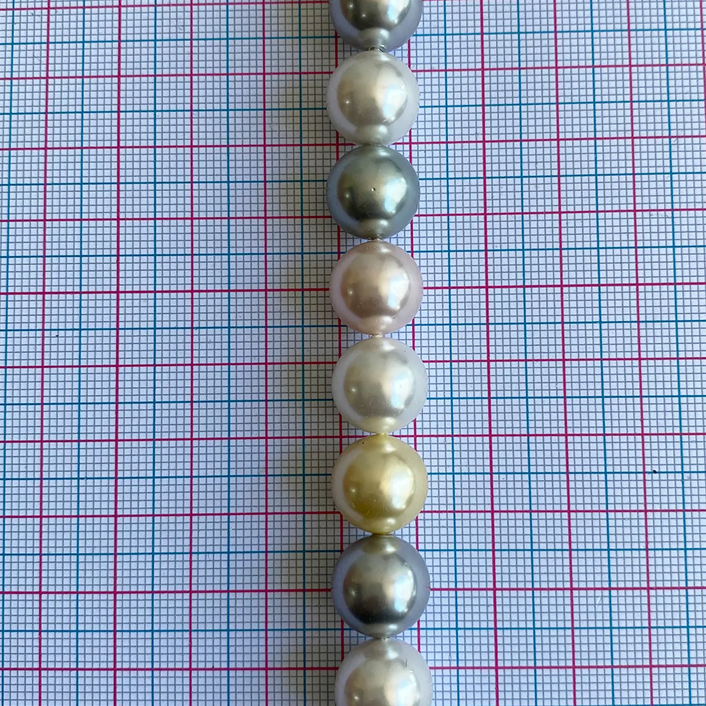 Separador Bola Combinada Pasteles • Perla Shell • 12 mm 2