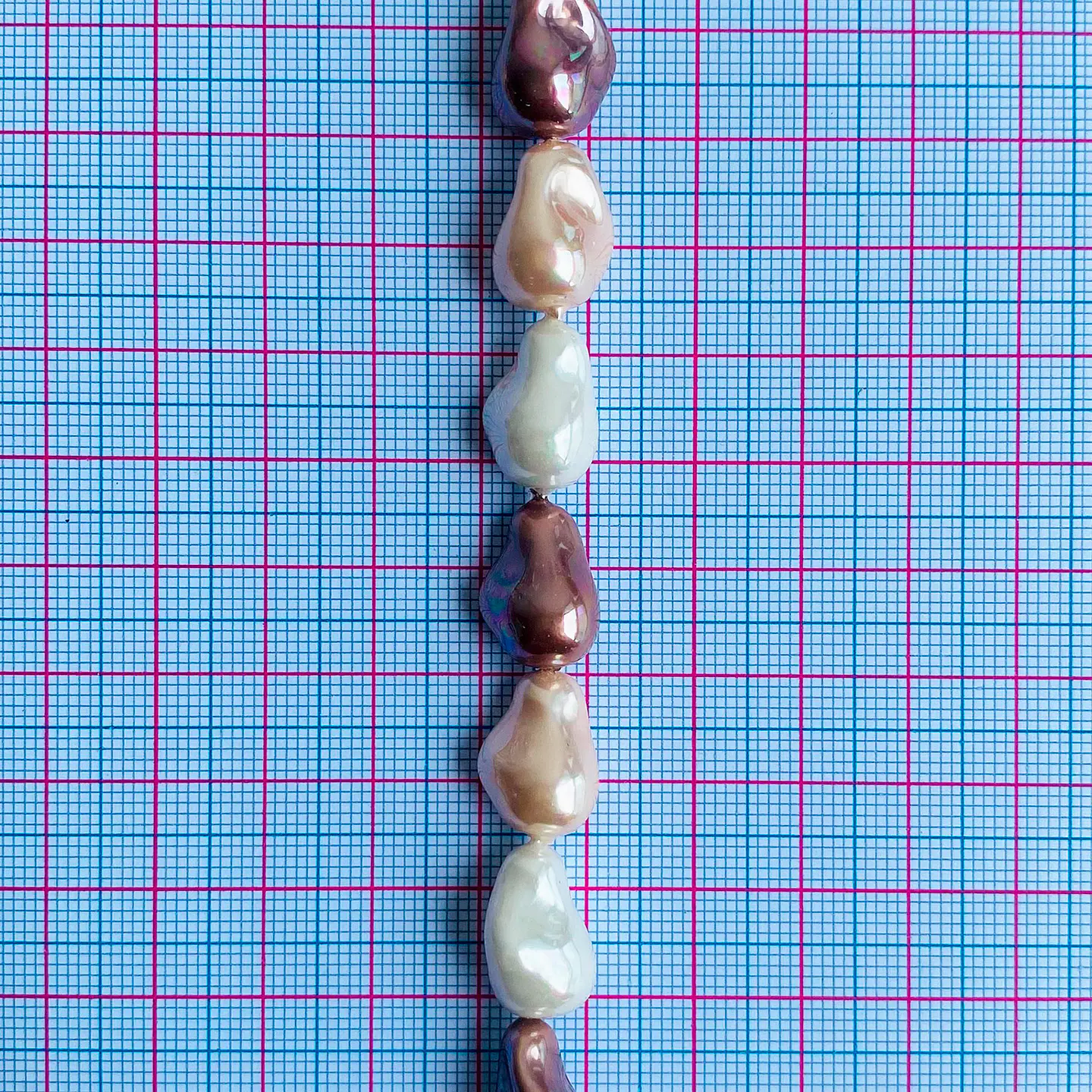 Separador Amorfo Combinado Cafes • Perla Shell • 10x14 mm 2