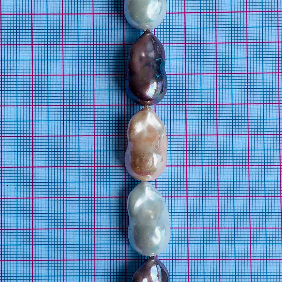 Separador Amorfo Combinado Cafes • Perla Shell • 13x24 mm 2