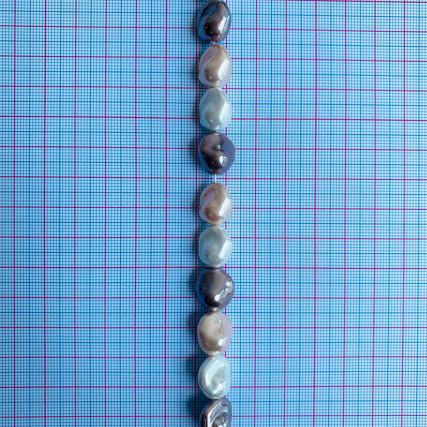 Separador Amorfo Combinado Cafes • Perla Shell • 11x13 mm 2