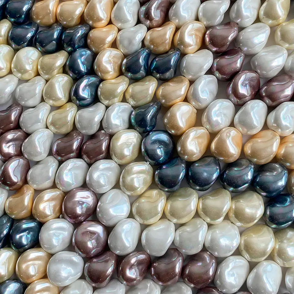Separador Amorfo Combinado Cafes • Perla Shell • 11x13 mm 1