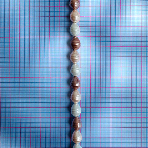 Separador Trompo Combinados Cafes • Perla Shell • 10x13 mm