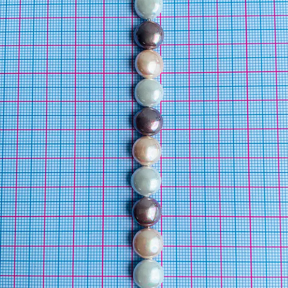 Separador Pastilla Combinado Cafes • Perla Shell • 10 mm 2