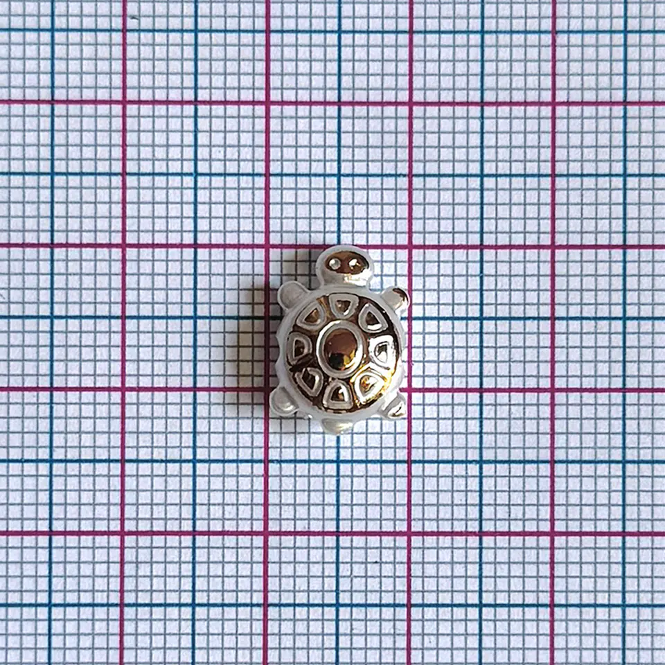 Separadores Tortuga Nacarada • Plástica • 10x13 mm 2
