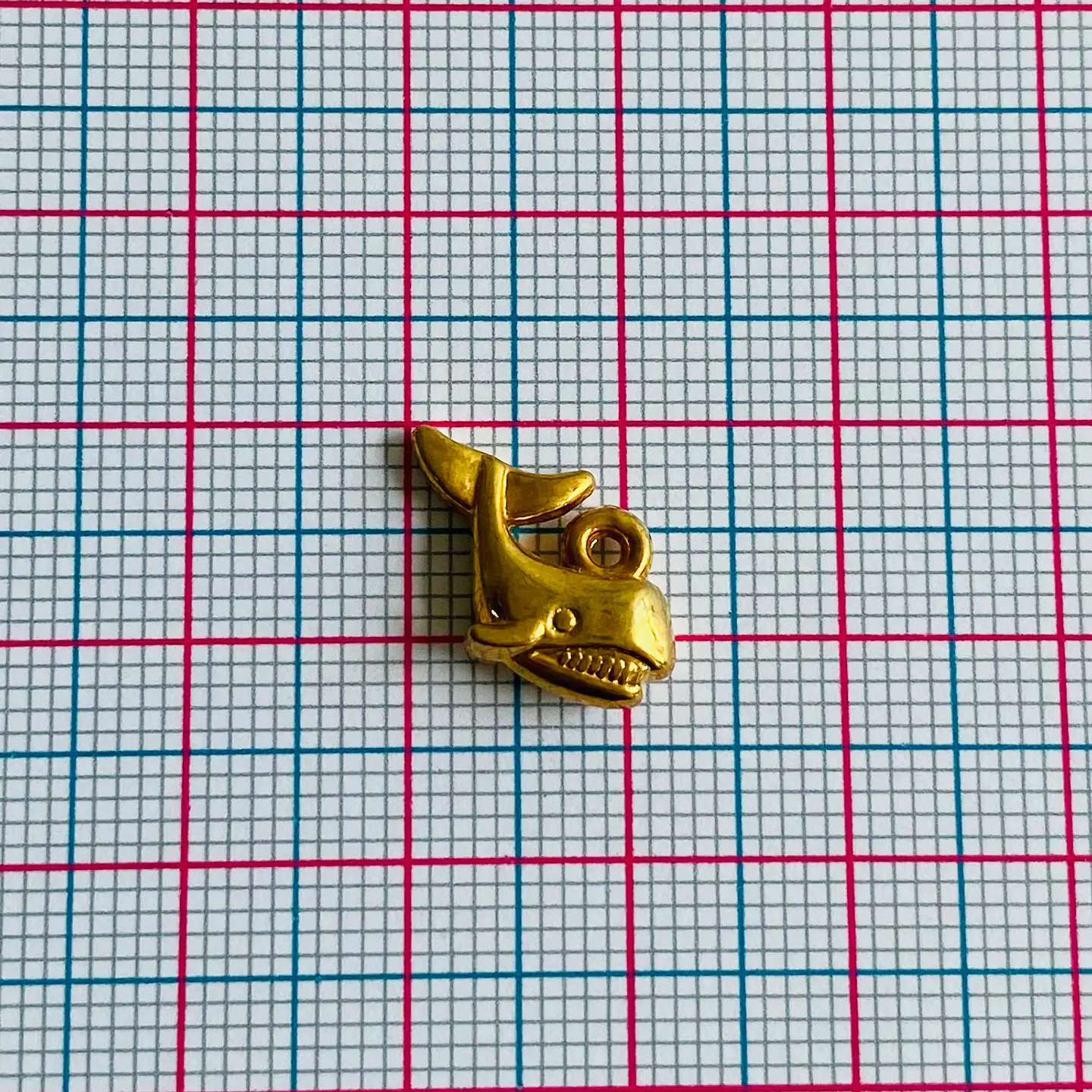 Dije Ballena • Baño de Oro • 12x12 mm 2