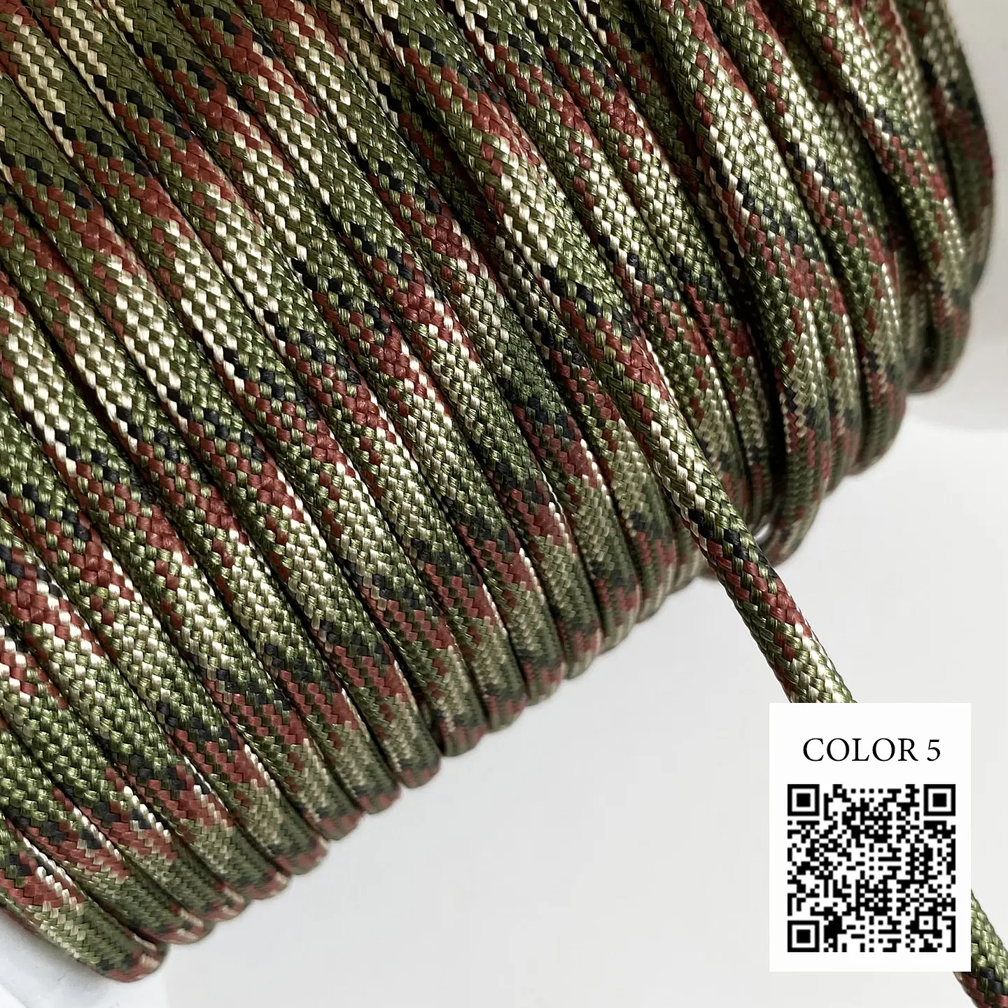 Cordón de Poliéster Paracord • 4 mm 6