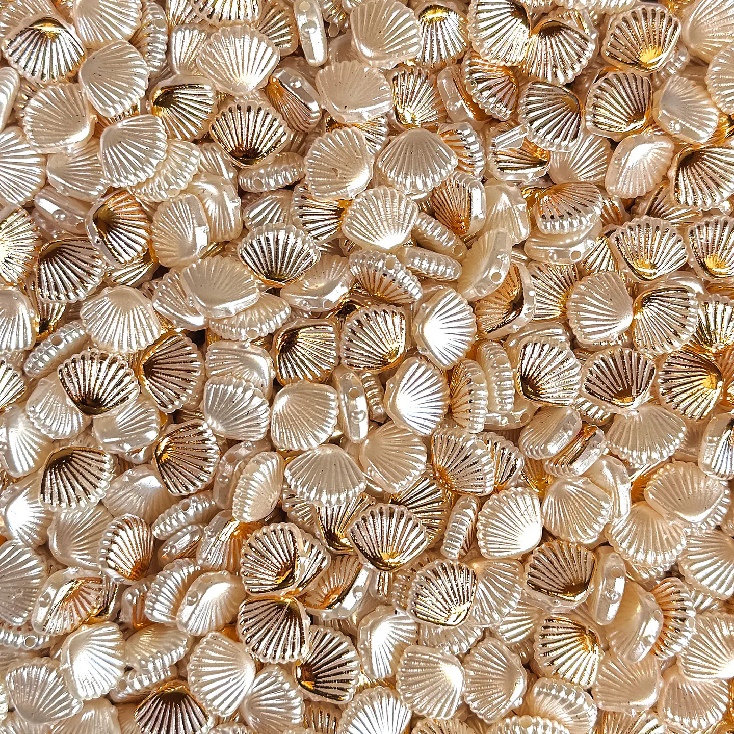 Separador Concha de Mar • Plástica • 13x11 mm 1
